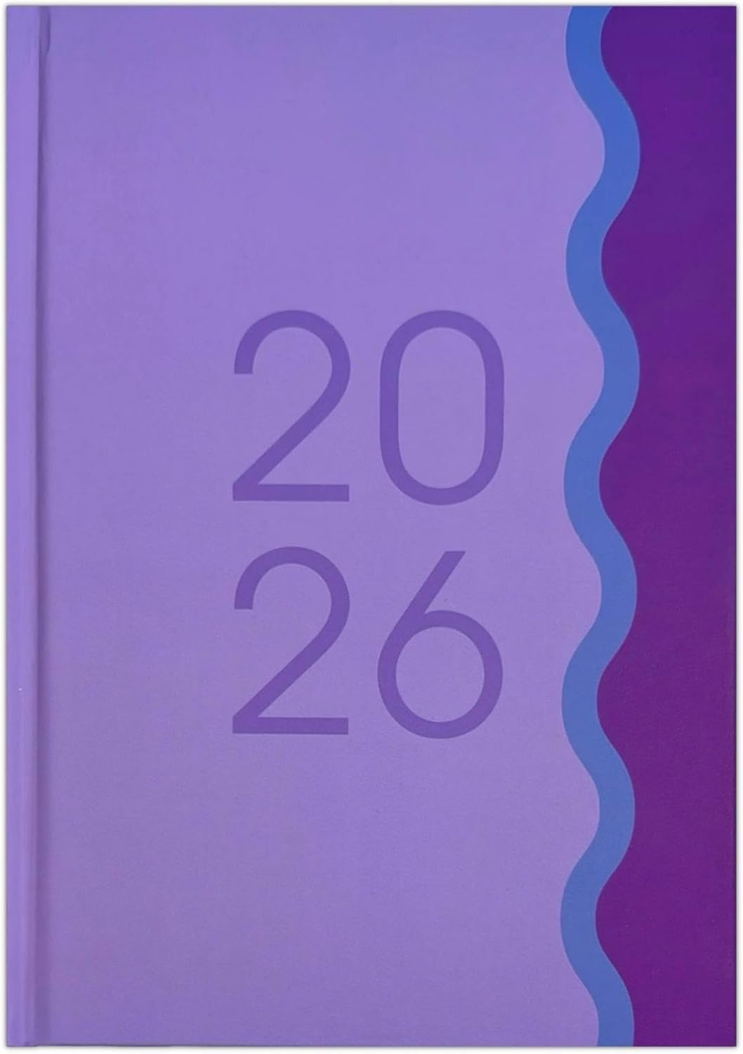 PaulStore 2026 Diary A5 week to view Hardback Diary Pastel Colours (Blue)