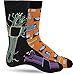 Luther Pike Seattle Funny Socks for Men: Funky Dress Socks, Crazy Fun Socks for April Fool's Day Gift