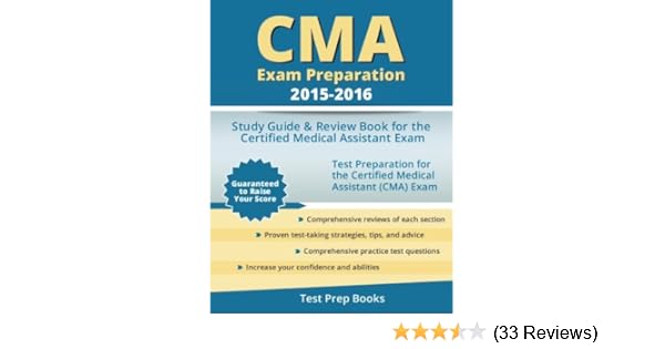 Cma Exam Preparation 2015 2016 Study Guide Review Book - 