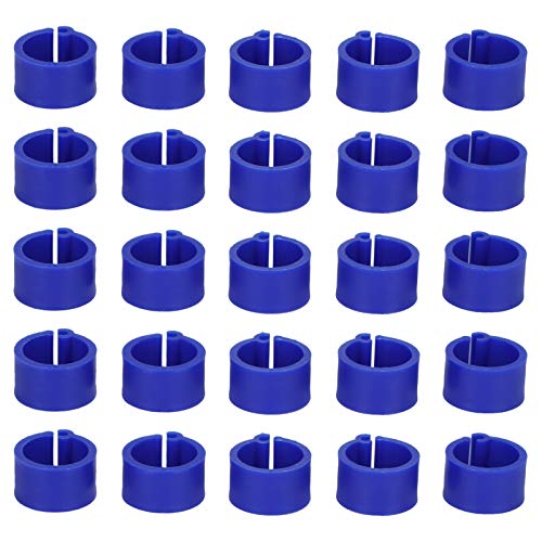 Deror Taubenring, 200 Stück 8mm Taubenring Keine Worte Geflügelbein Identifizieren Fußringclip Tauben Vogel… – Bild 5