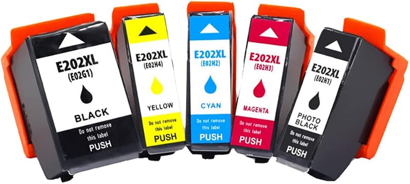 AQree 202XL Ink Cartridges for Epson Expression Premium XP-6000 XP-6005 XP-6100