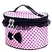 Hatop Portable Travel Toiletry Makeup Cosmetic Bag Organizer Holder Handbag (Pink)
