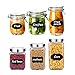 Vorey Chalkboard Labels, 100 Premium Reusable Chalkboard Stickers Label with 2 Erasable Chalk Marker for Spice Jars, Parties,Craft Rooms, Weddings and Organize Your Home and Kitchen