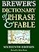 Brewer's Dictionary of Phrase and Fable by