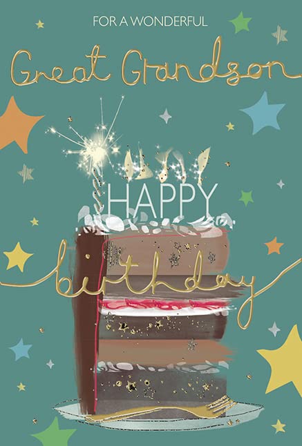 Special Great Grandson Birthday Card 7530