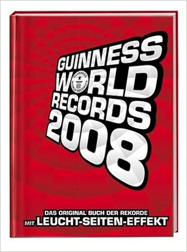 Guinness World Records 2008 9783411140787 Amazoncom Books - 