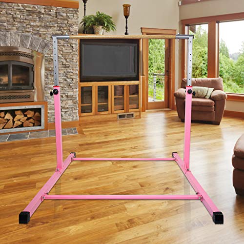 Slsy Gymnastics Training Bars Expandable Horizontal Kip Bars for