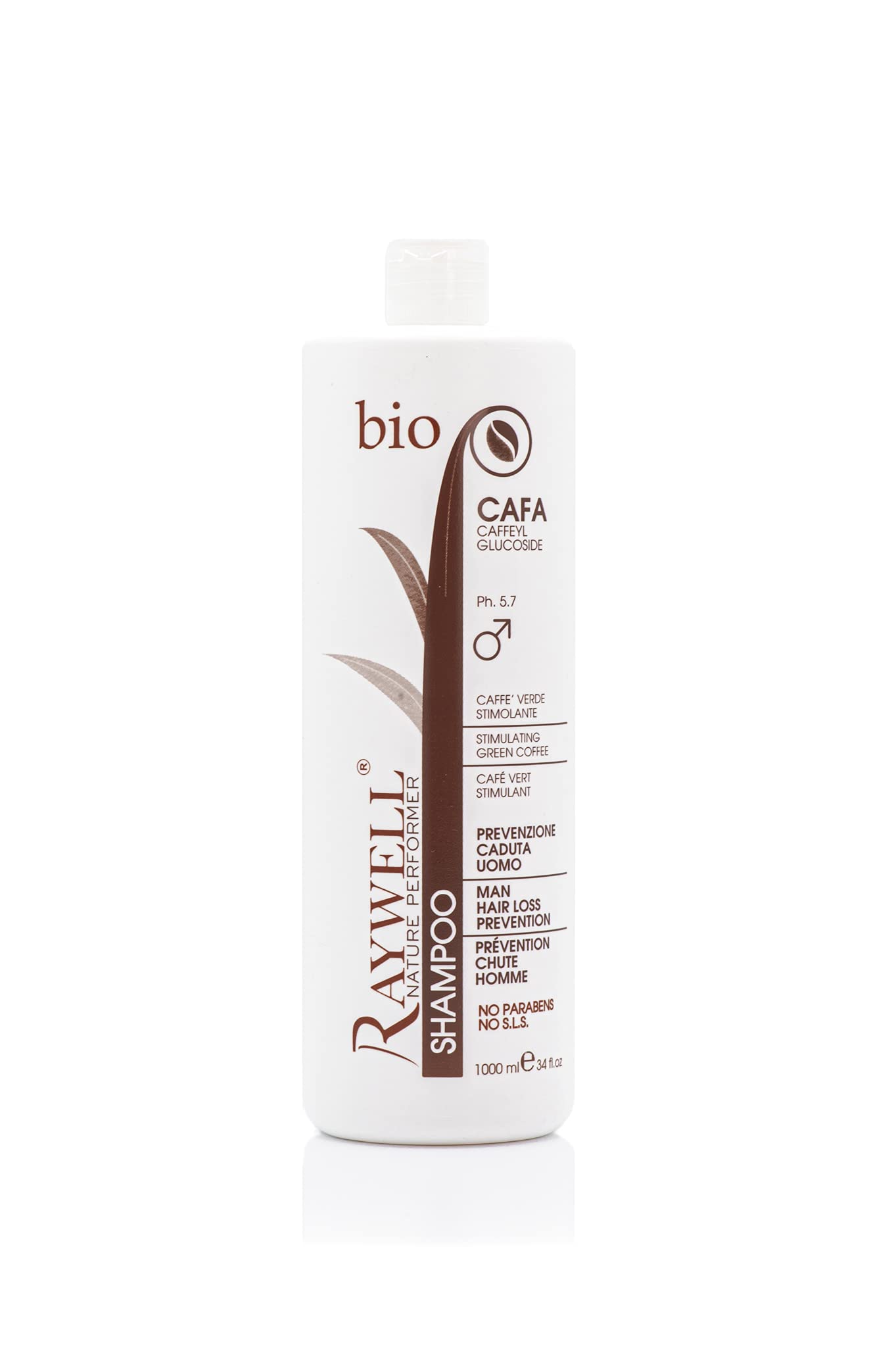 RAYWELL Men's Fall Prevention Shampoo 1000ml