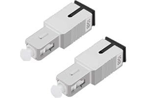 FLYPROFiber- 10dB SC Attenuator, Single Mode Fixed Fiber Optic Attenuator, Male to Female, 2pack