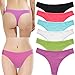 Jo & Bette (6 Pack) Ladies Cotton Underwear Lingerie Thongs Soft Sexy Panties Set For Women Teens