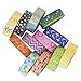 Decorative Washi Tape Set 12 Rolls, Rainbow Masking Tape Kit for Scrapbooking, DIY Projects, Decorating