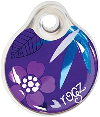 Rogz Instant Id-Tagz, 34 mm, Purple Forest