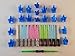 LEGO LIGHTSABERS W/ BLUE CRYSTALS LOT OF 29 BRAND NEW! STAR WARS CRYSTALS