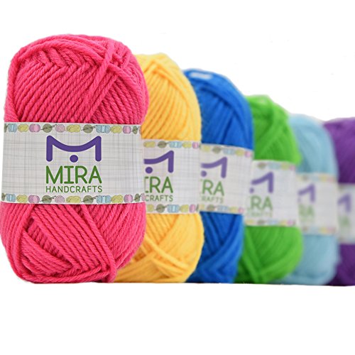 5 Mira+Handcrafts+Acrylic+Knitting+Beginner