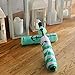 VINRELLA Seaside Blue Wine Bottle Umbrella, UV-Blocking, Waterproof, Portable, Lightweight, Fun Gift