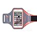 Triomph Armband for iPhone 8, 7, 6, 6S, Se, 5, 5C with Screen Protector and Key Cards Money Holder for Running, Workouts, Jogging - Orange