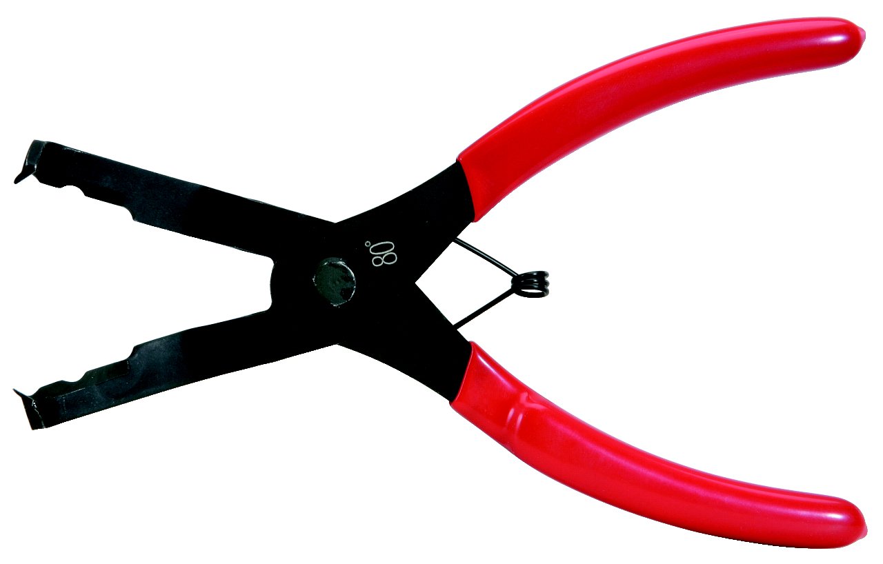 KS Tools 200mm 80 Degree Offset Trim Clip Plier