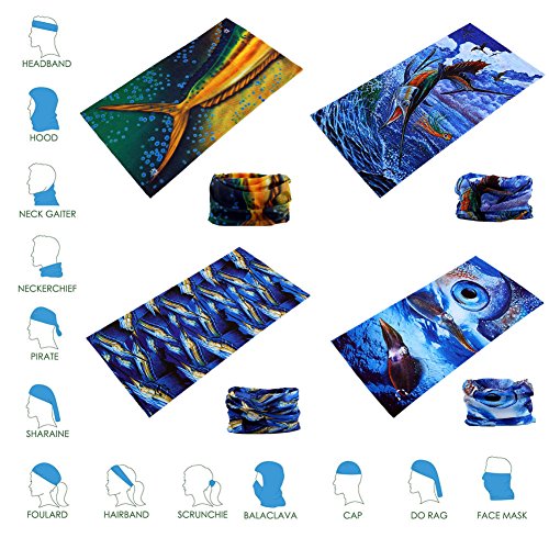image for Demil Headband 6PCS/9PCS/12PCS Multifunctional 16-in-1 Yoga Sports Fas