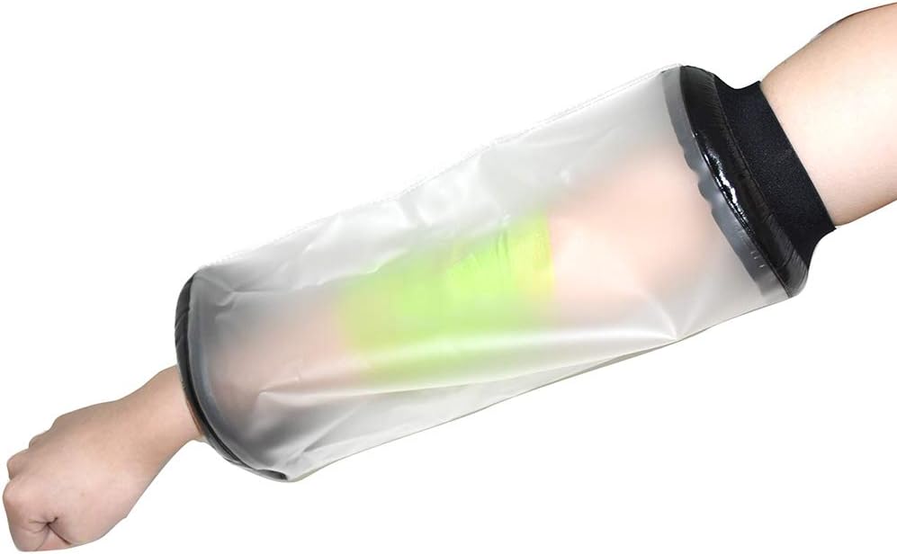 PICC Line Shower Cover Large Size Waterproof PICC Line Cover, New Upgraded TPU PICC Line Shower Protector for Chemotherapy Shower and Bath Reusable: Health & Personal Care
