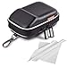 Digital Camera Case is Compatible for CANON Powershot SX730/SX720 SX620 HS G9 X NIKON COOLPIX W100 PANASONIC Lumix DMC TZ80 TZ70 SONY/DSC WX500 / HX90/ HX60, Black