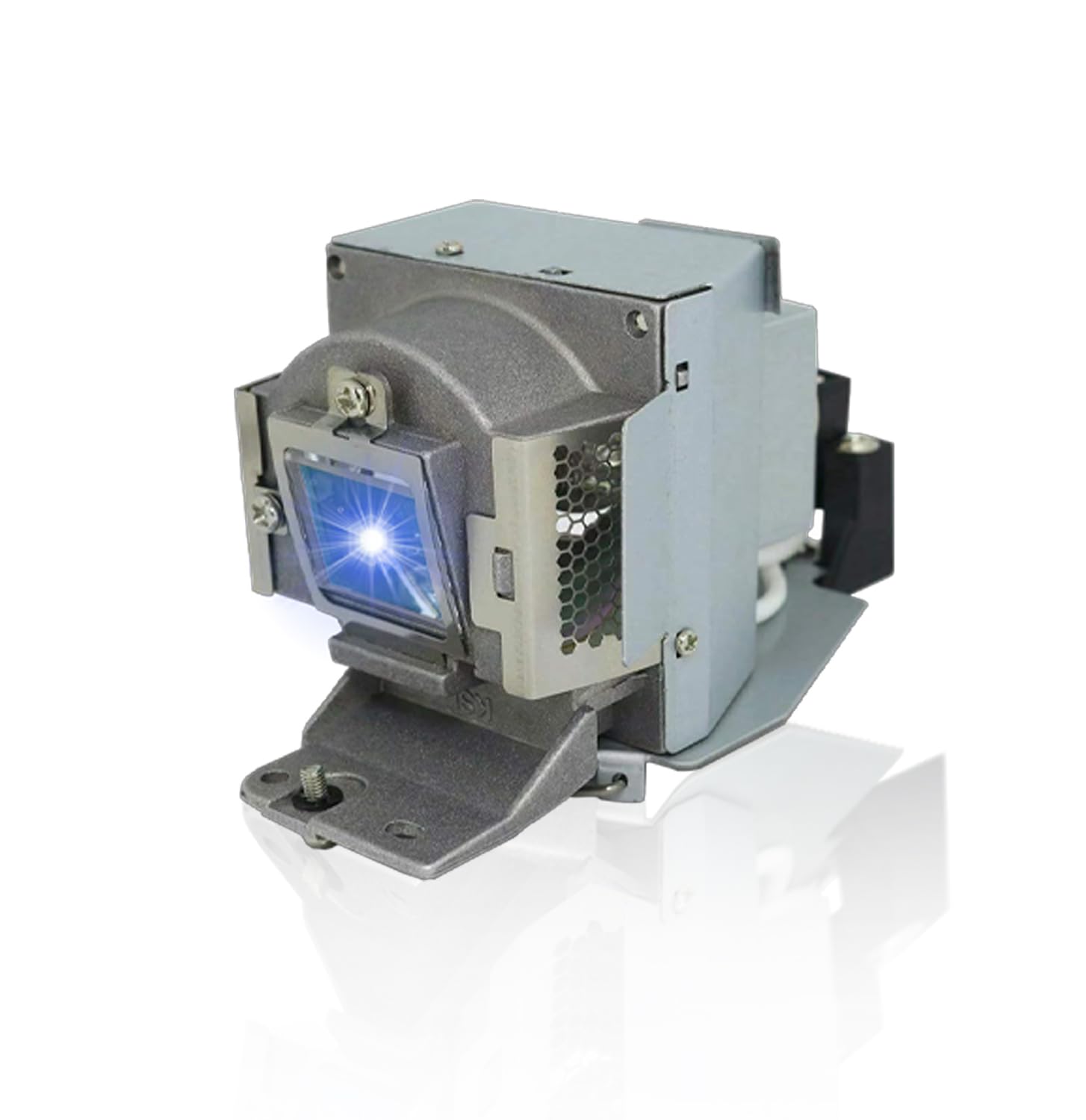 Poxtedsr Replacement Projector Lamp Bulb with Housing Compatible withVLT-EX320LP