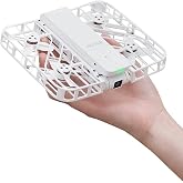 HOVERAir X1 Drone with Camera, Follow-me Drone with Self-Flying Mode | Foldable Mini Drone with HDR Video Capture, Palm Takeoff, Intelligent Flight Paths, Hands-Free Control White (Standard)
