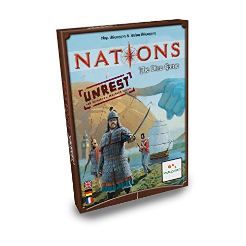 Stronghold Games Nations the Dice Game Unrest Expansion Board