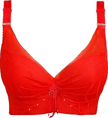 Women's Extreme Support Push Up Bra Brassiere (Underwire Plus Size 36-44 C-D)