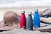 MIRA Stainless Steel Vacuum Insulated Water Bottle | Leak-proof Double Walled Cola Shape Bottle | Keeps Drinks Cold for 24 hours & Hot for 12 hours (Cool Gray, 12 oz (350 ml, 0.37 qt))