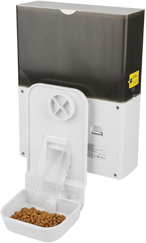 Soulong Distributeur De Croquettes Pour Chien Et Chat 100 2v Distributeur Automatique De Nourriture Pour Animaux De Compagnie 30 X 23 X 8cm Avec Lcd Ecran Eu Prise Amazon Fr Animalerie