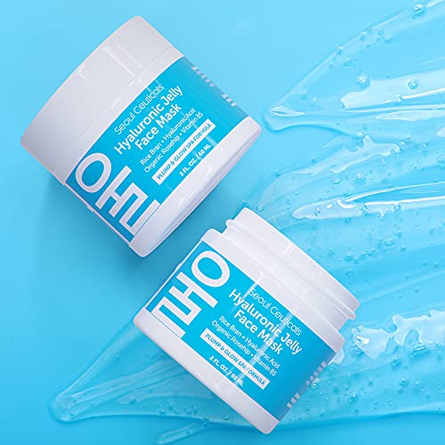 Korean Skin Care Hyaluronic Acid Jelly Mask Korean Face Mask Skincare