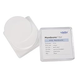 COBETTER 100 Pieces/Pack PTFE Membrane Filters Lab