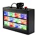 DJ Party Lights, SOLMORE 15W 12 LED Strobe RGB Stage Disco Lights Auto Sound Activated DJ Lights Adjustable Flash Speed Control for Party Wedding Show Birthday Parties AC 90-240V