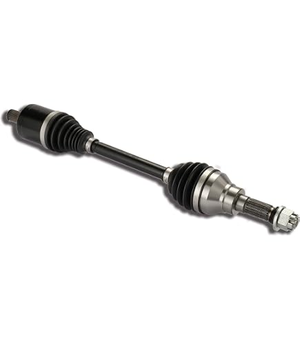 SuperATV Heavy Duty Rhino Rear Axle for Kubota RTV 900/1100 / 1140, Fits Left/Right for All Machine Years, Rear Axle, Made of Heavy Duty 4340 Chromoly