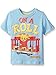 Daniel's Tiger Neighborhood Little Boys' Toddler Short Sleeve Daniel T-Shirt, Light Blue Heather, 2T