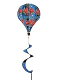 Cardinals Deluxe Hot Air Winter Balloon Windsock