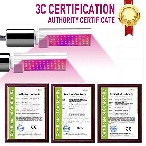 LED Grow Light for Indoor Plant, Winjoy Upgraded Full Spectrum Plant Light with Replaceable Bulb,Dual Head 45W Plant Grow Lamp with Flexible Gooseneck, Professional for Seedling Blooming Fruit ... - Thumbnail 4