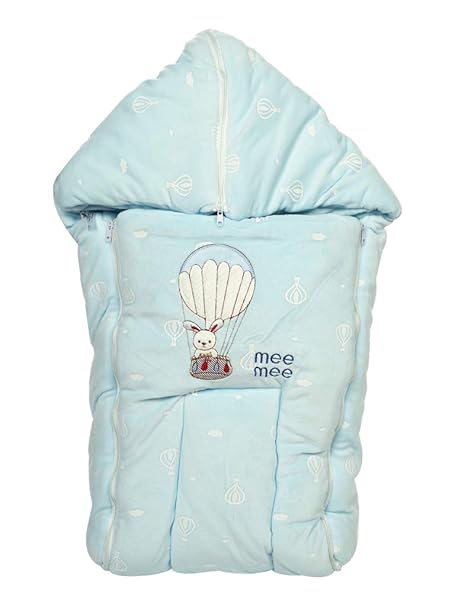 Mee Mee Baby Cozy Carry Nest Bag (Light Blue)