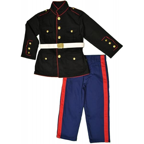 Amazon.com: Trooper Clothing Boy's 3-Piece Marine Corps Dress Uniform Set  Multi-Color XS (4-5) : Clothing, Shoes & Jewelry
