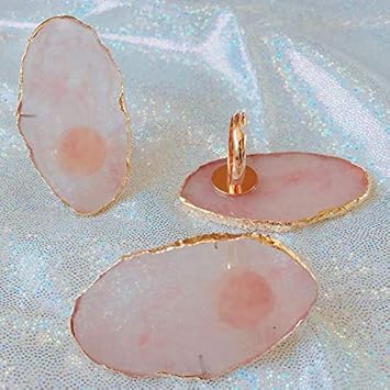 Amazon Com Renovatio Nails 6 Styles Resin Stone Nail Art Ring