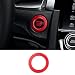 Thenice for 10th Gen Honda Civic Start/Stop Push Button Cover Ring, Anodized Aluminum Keyless Car Engine Power Control Trims for Civic 2016 2017 2018 2019(Red) primary