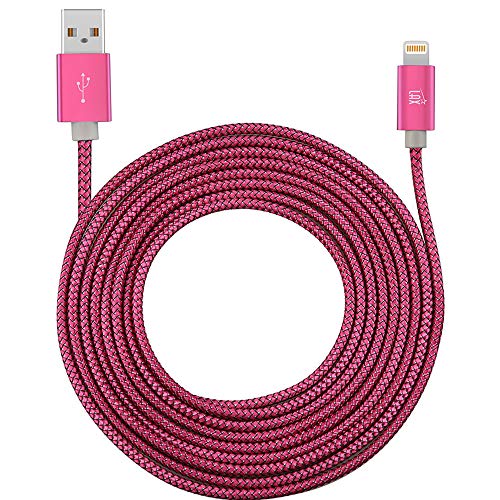 iPhone Charger Lightning Cable - [MFi Certified] Durable Braided Apple Lightning USB Cord for Latest iOS Including iPhone X/8/8Plus/ 7/7Plus/IPad Pro - Thumbnail 2