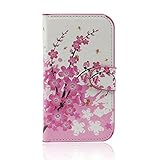 Sankuwen Samsung Case, Flip Leather Wallet Case for Samsung Galaxy S3 I9300