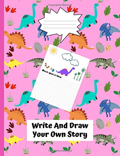 Write and Draw Your Own Story: Half Ruled and Half Blank Pages for ...