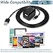 USB Wall Charger, 2.1A Phone Fast Charger Adapter Plug Cube with 6 ft Micro USB Cable,Android Charger for Most Android and Windows Phones,Tablet,Kindle,Nexus,Moto G5 and More-2 Pack