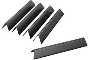 7636 Flavorizer Bar for Weber Spirit 300 Series E/S 310,E/S 320,E/S 330 Grill(with Front Control Knob),5 Pack