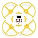 QWinOut Yellow Propeller Protect Guard Props Protector for 90GT Super Mini FPV Drone