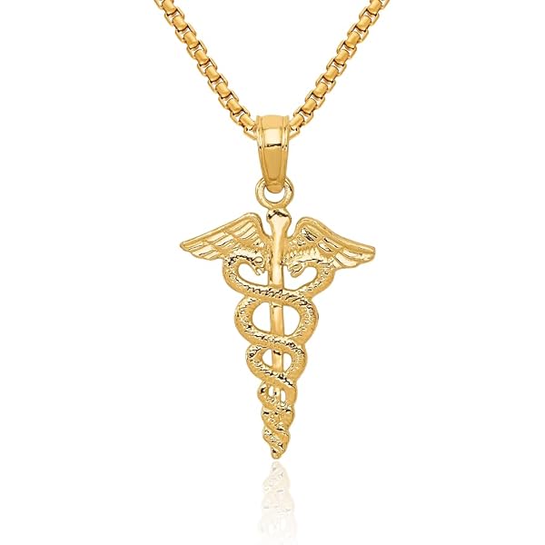14K Solid Yellow Gold Claddagh Heart Cross Necklace - Irish Religious Pendant, Jesus Charm