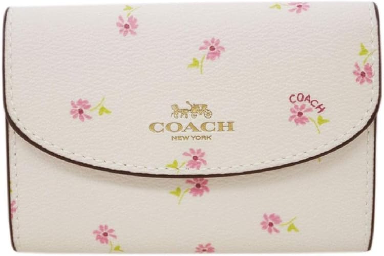 Amazon アウトレット コーチ キーケース F Imcah Coach 6連キーケース ウィズ ディッツイー デイジー プリント チョークマルチ Coach コーチ キーケース