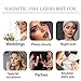 Magnetic False Eyelashes [FREE MIRROR] Full Eye Kit - Natural Length Magnet Lashes - Dual Magnets - Fake Lashes Set - [Medium/Large]